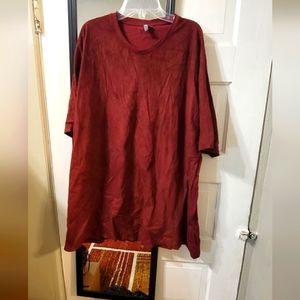 Not so basic Burgundy Asos tee